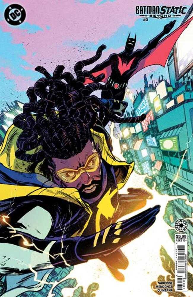 Batman Static Beyond #3 (Of 6) Cover C Sanford Greene Card Stock Variant