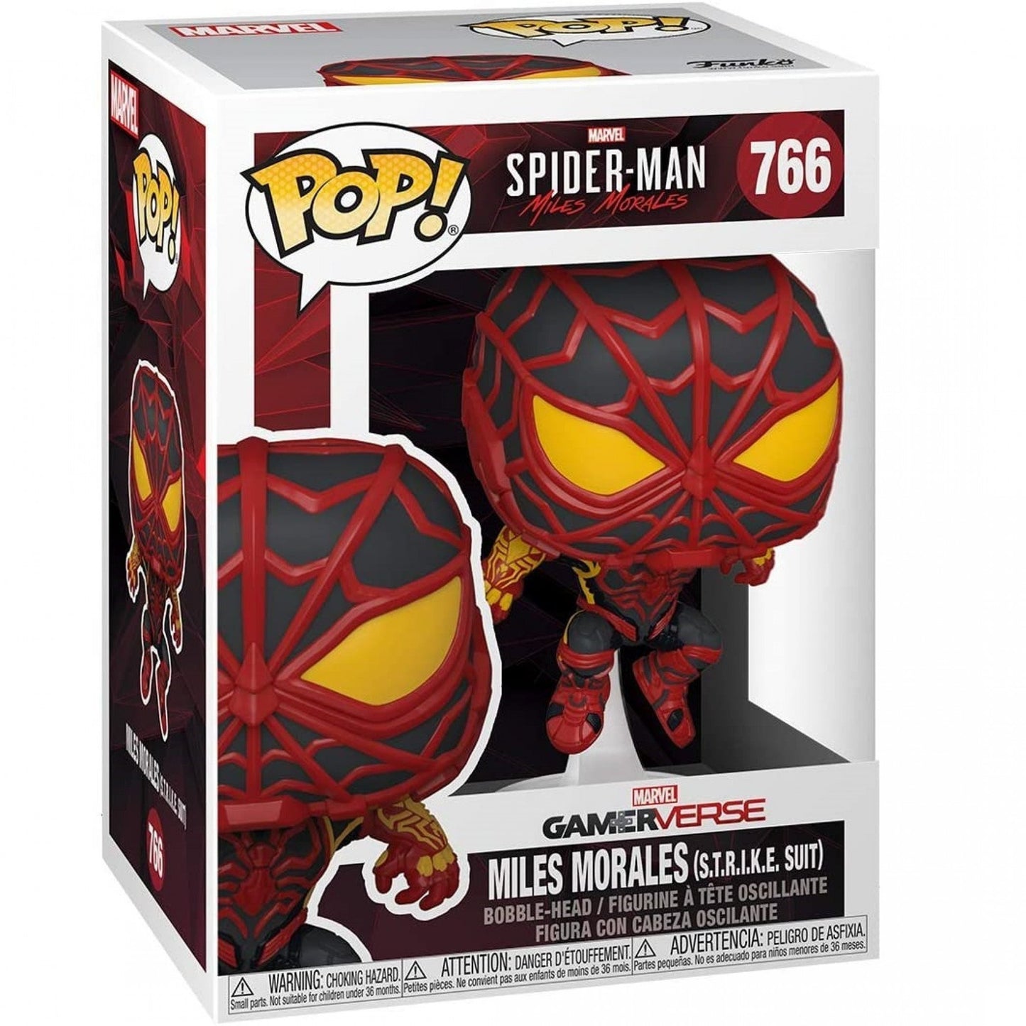 FUNKO POP! SPIDER-MAN MILES MORALES S.T.R.I.K.E. SUIT VINYL FIG