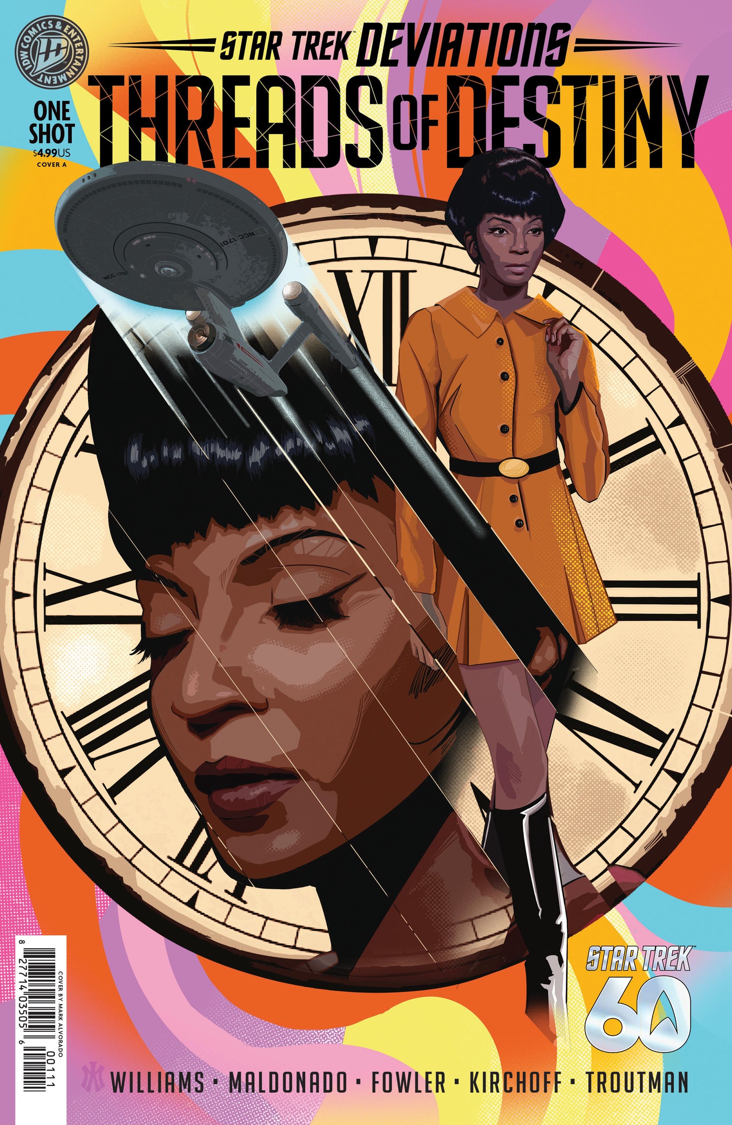 Star Trek: Deviations Threads Of Destiny Cover A (Alvarado)