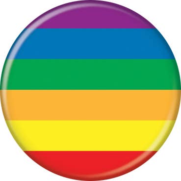Pride Flag Button