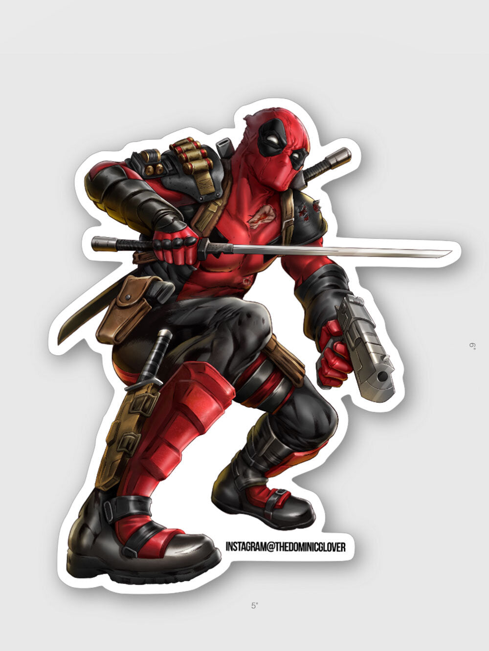 STKR | Full body DEADPOOL