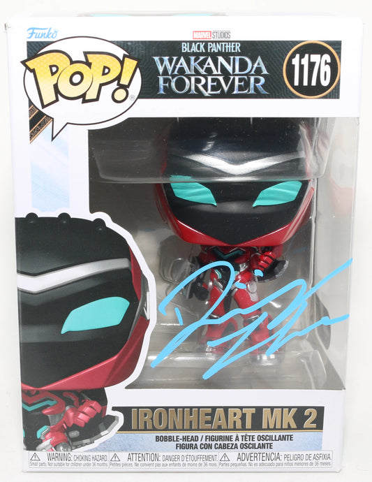 Funko Pop!  Autographed Dominique Thorne Marvel Black Panther: Wakanda Forever Ironheart MK 2 Viny #1176