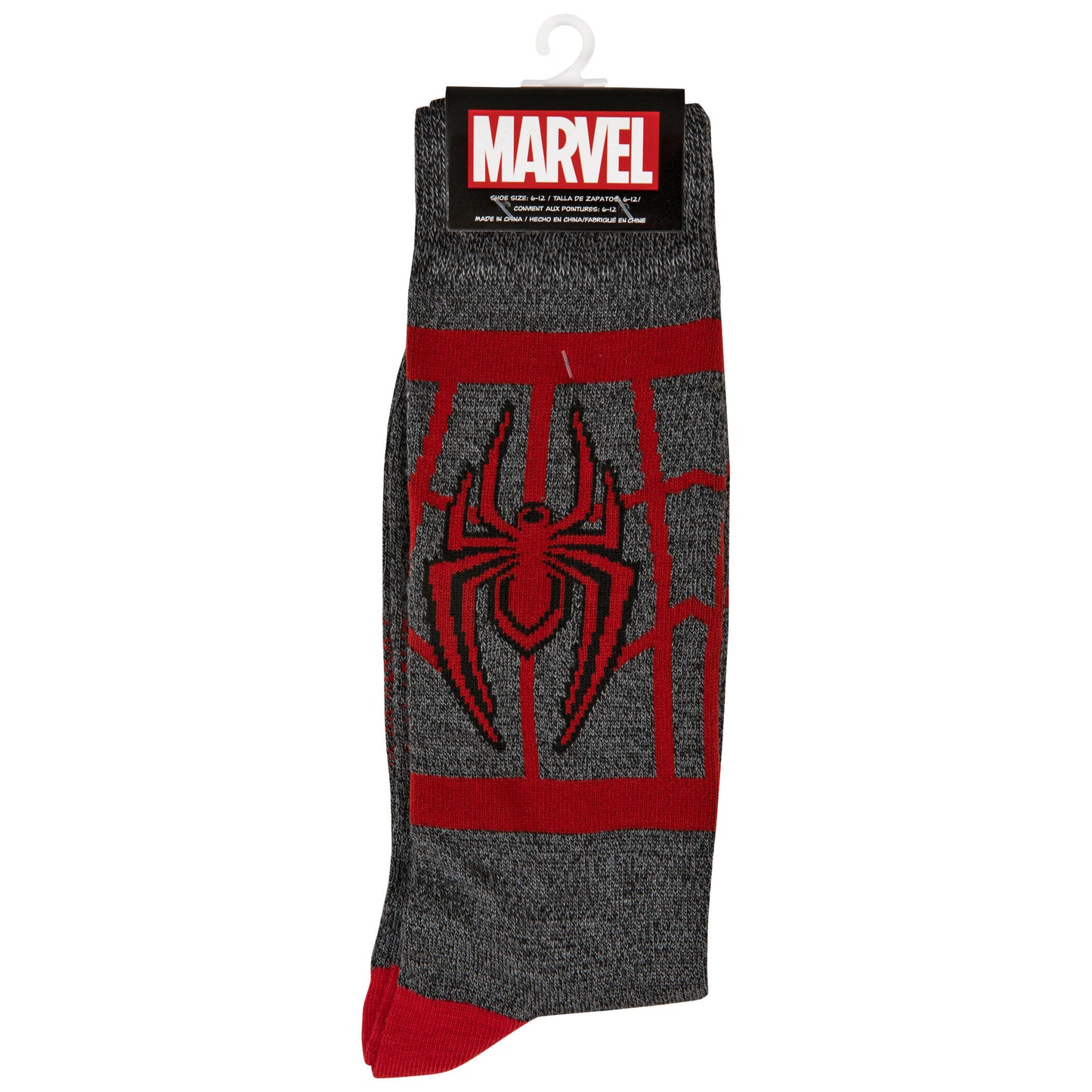 ULTIMATE SPIDER-MAN MILES MORALES CHARACTER CREW SOCKS