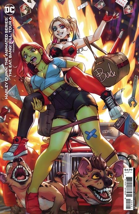 HARLEY QUINN THE ANIMATED SERIES THE EAT BANG KILL TOUR #6 (OF 6) CVR A MAX SARIN (MR) (Copy)
