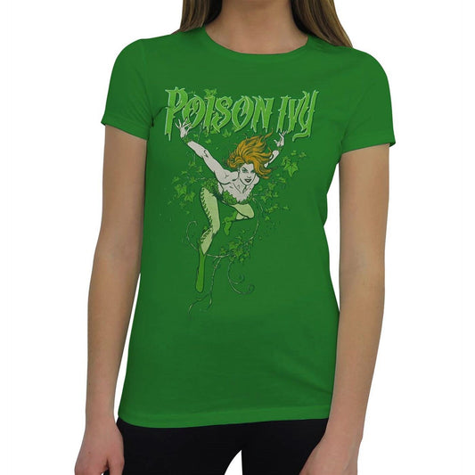 POISON IVY WOMEN'S GREEN T-SHIRT