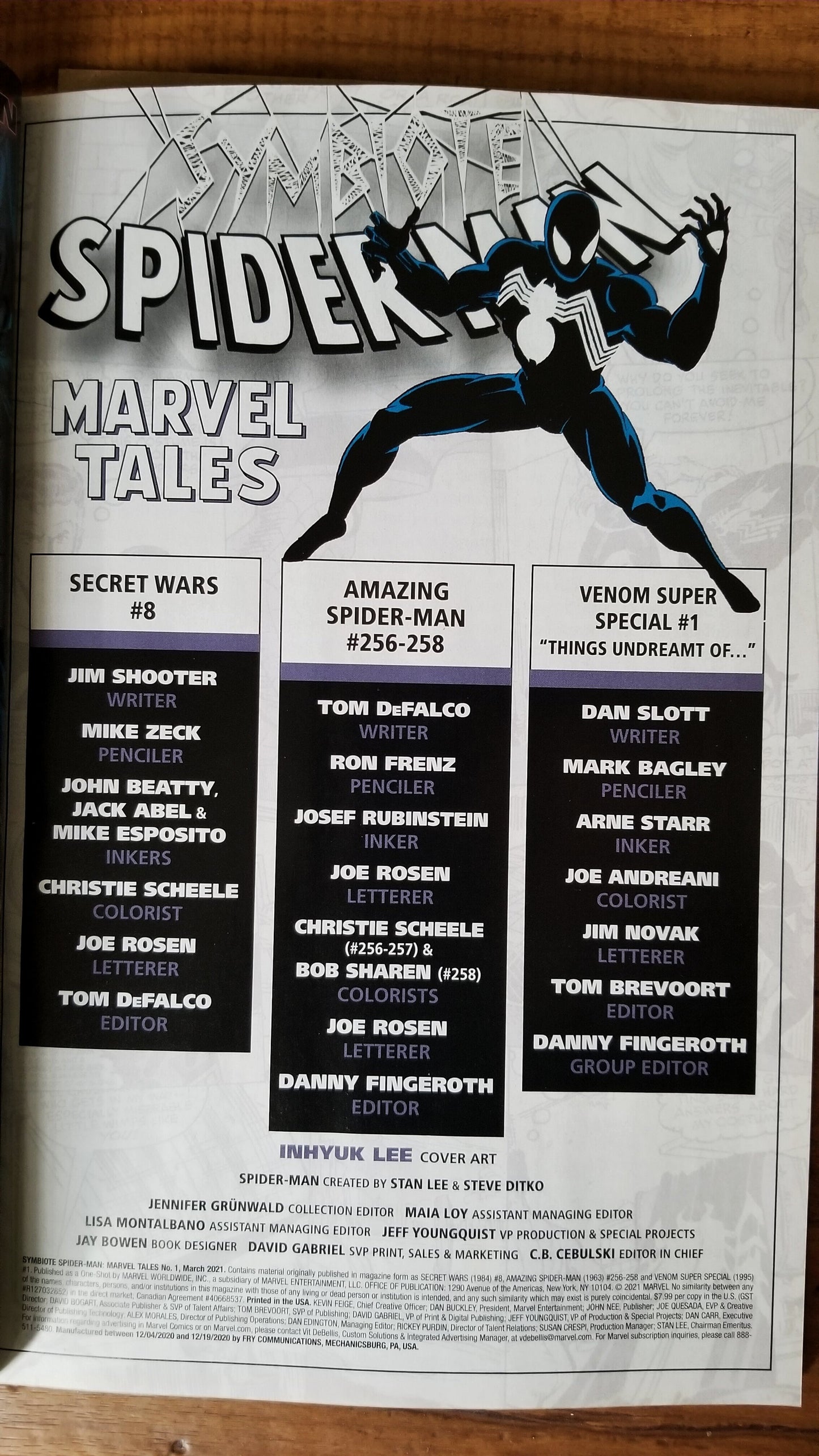SYMBIOTE SPIDER-MAN: MARVEL TALES #1