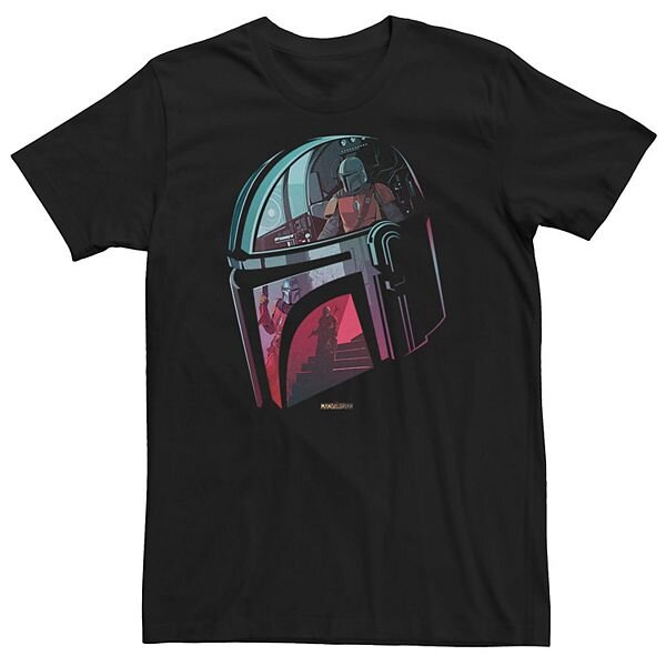 THE MANDALORIAN REFLECTION TEE | BLACK - UNISEX