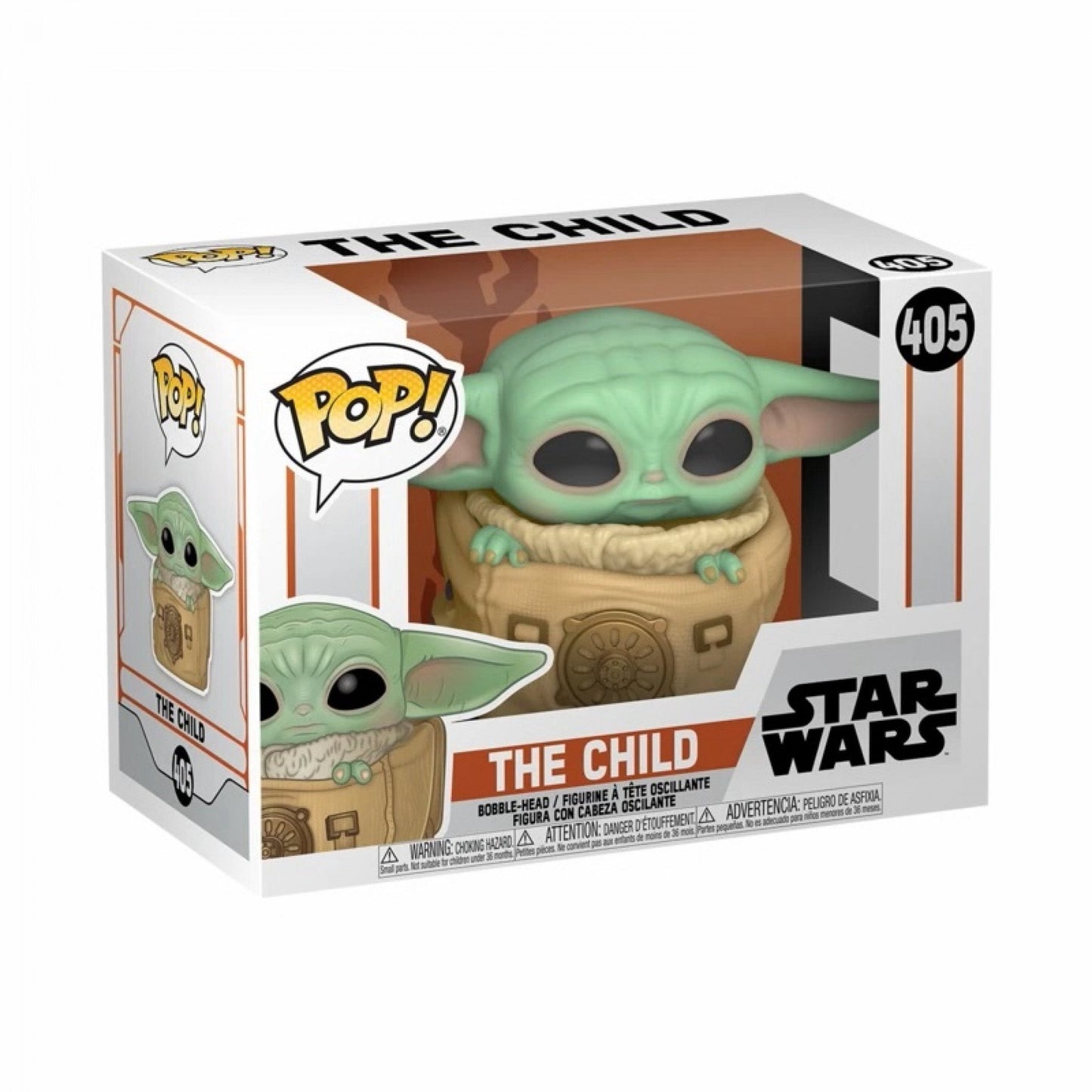 STAR WARS THE MANDALORIAN THE CHILD W/ BAG FUNKO VINYL POP