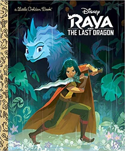 DISNEY RAYA and LAST DRAGON LITTLE GOLDEN BOOK