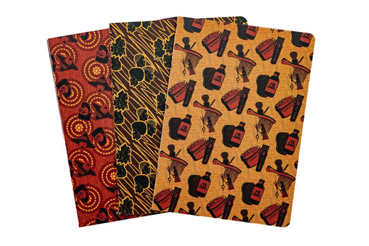 The Barbershop A5 Stitched Notebook Set