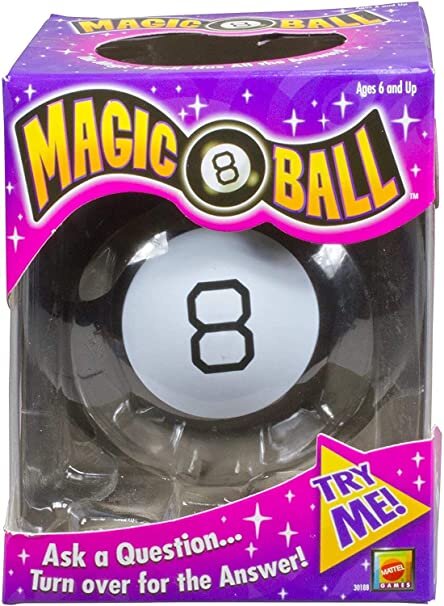 Mattel Games Magic 8 Ball, Black