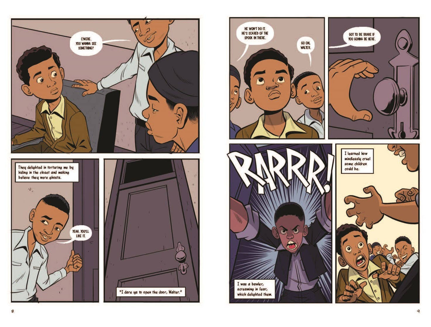 Bad Boy: A Graphic Memoir : Walter Dean Myers