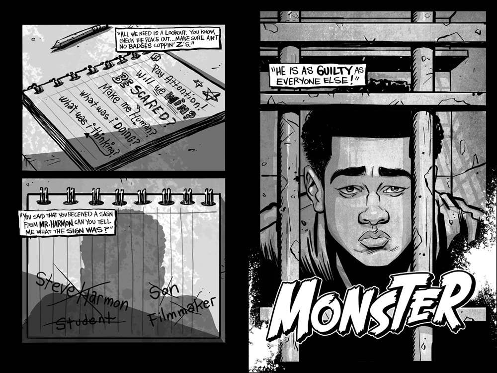 Monster: A Graphic Novel: Walter Dean Myers