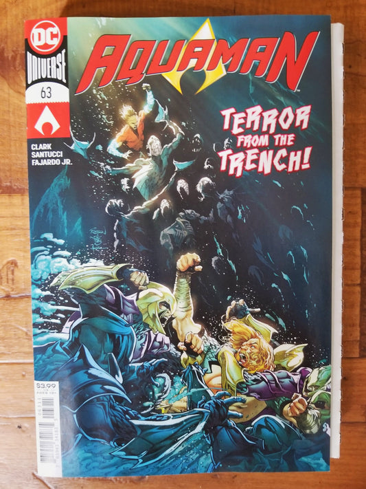 AQUAMAN #63  TERROR FROM THE TRENCH !