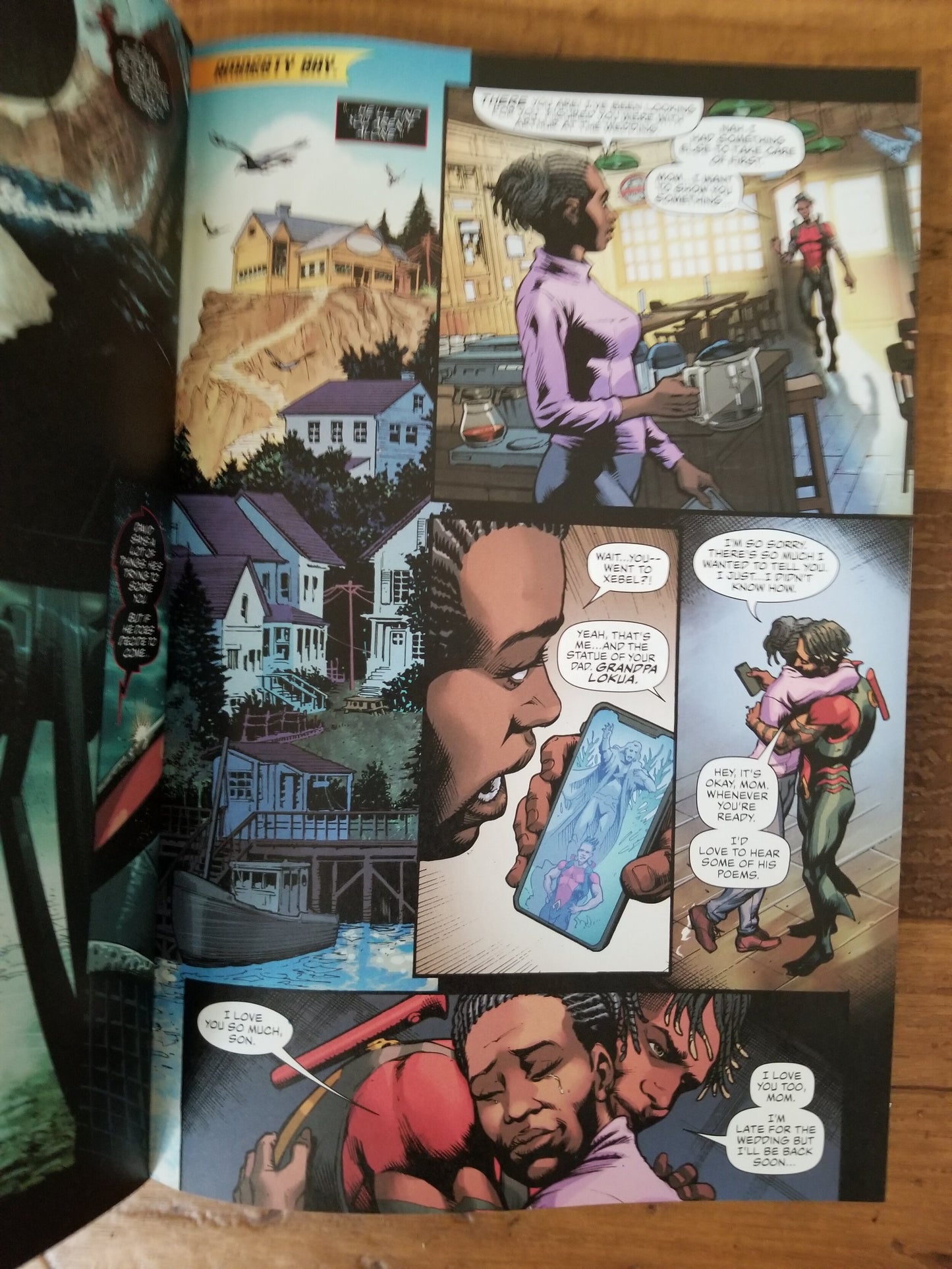 AQUAMAN #63  TERROR FROM THE TRENCH !