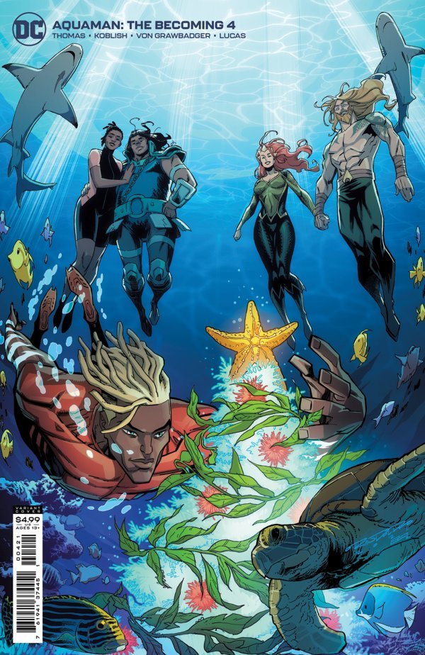 AQUAMAN : THE BECOMING #4
