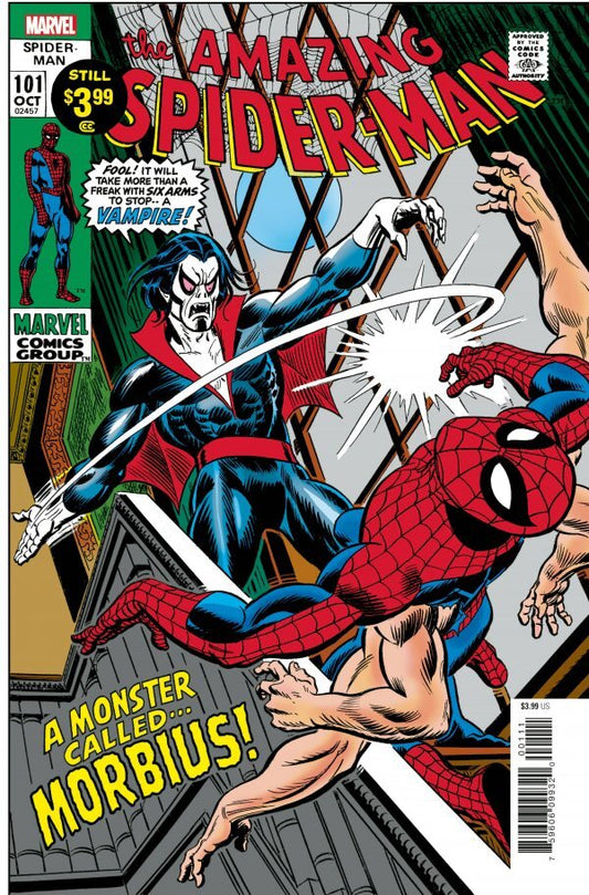 THE AMAZING SPIDER-MAN #101 - FACSIMILE EDITION