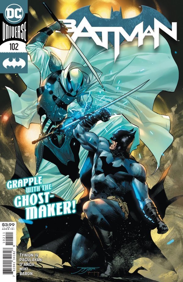 BATMAN #102 | GRAPPLE WITH THE GHOST MAKER !