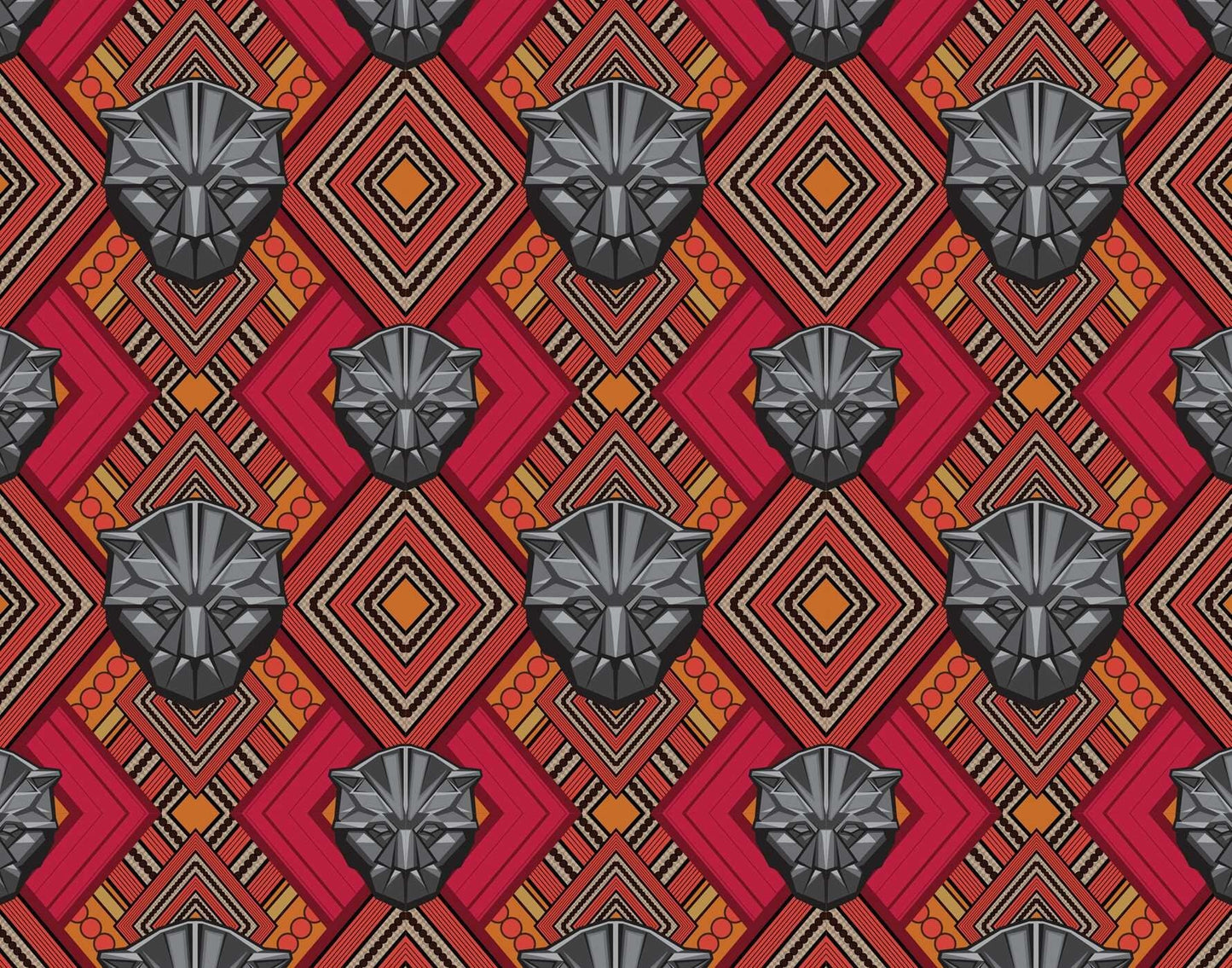 MARVEL'S  BLACK PANTHER HARDCOVER LINE RULED NOTEBOOK