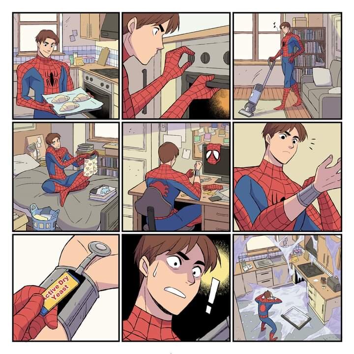 MARVEL'S HEROES AT HOME MINI TRADE PAPERACK