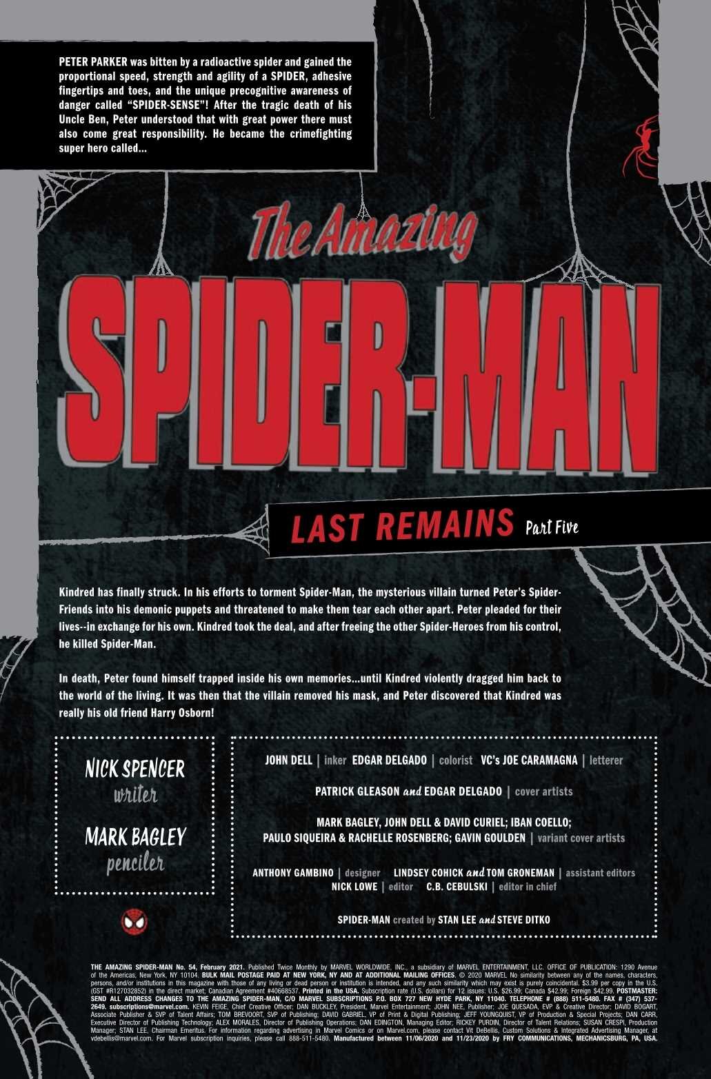 AMAZING SPIDER-MAN #54.LR