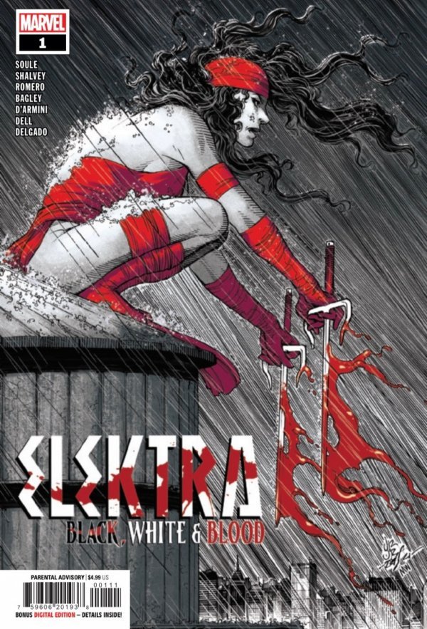 ELEKTRA BLACK,WHITE &amp; BLOOD #1