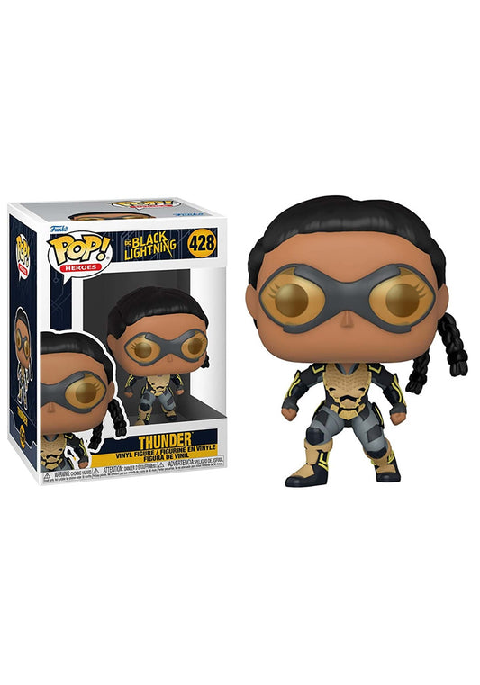 BLACK LIGHTNING THUNDER POP !  VINYL FIGURE