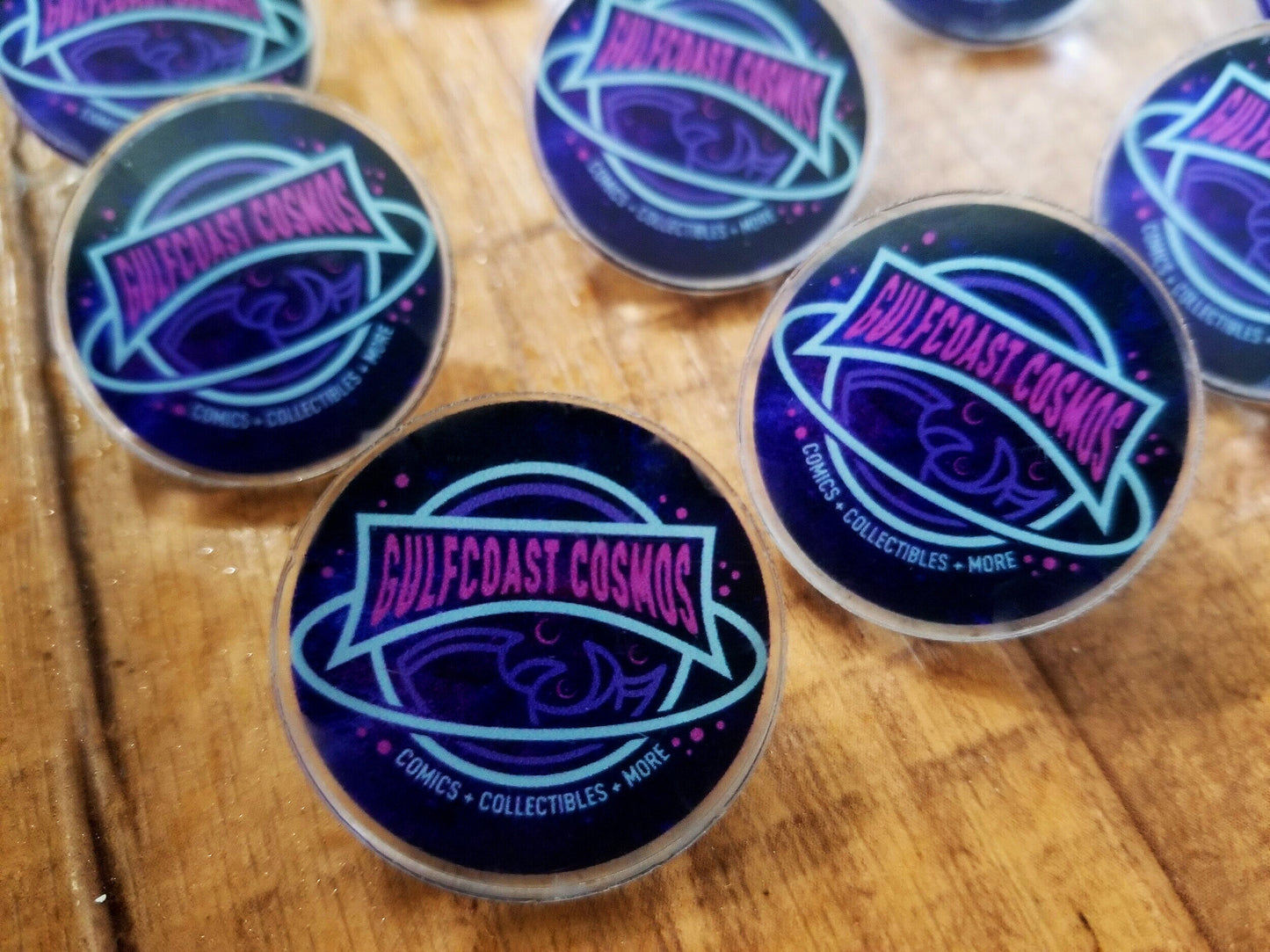 GCC GRPHC LOGO  ACRYLIC TRADING PIN