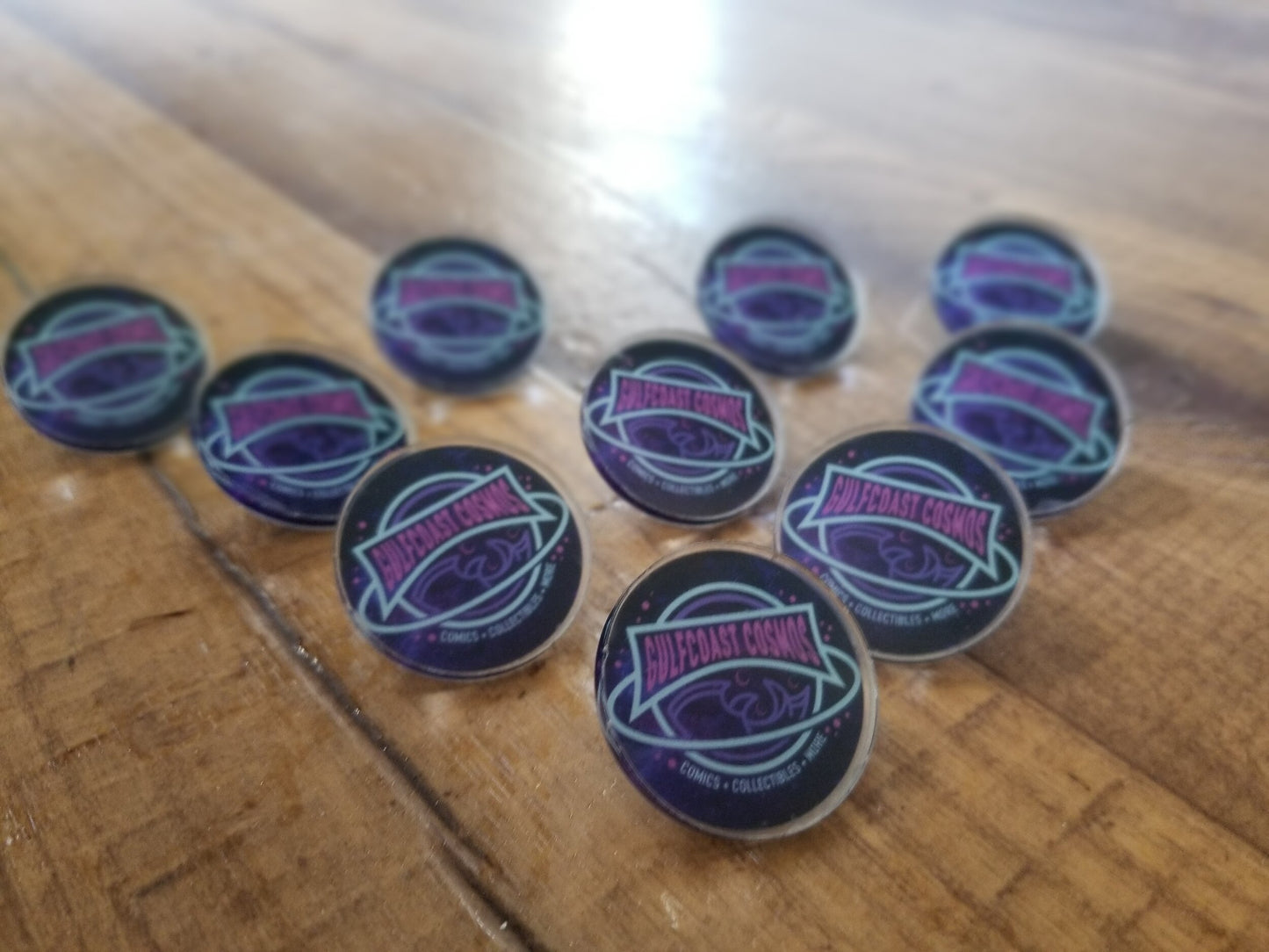 GCC GRPHC LOGO  ACRYLIC TRADING PIN