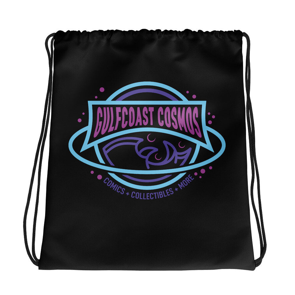 GCC GRPHC LOGO DRAWSTRING BAG - BLACK