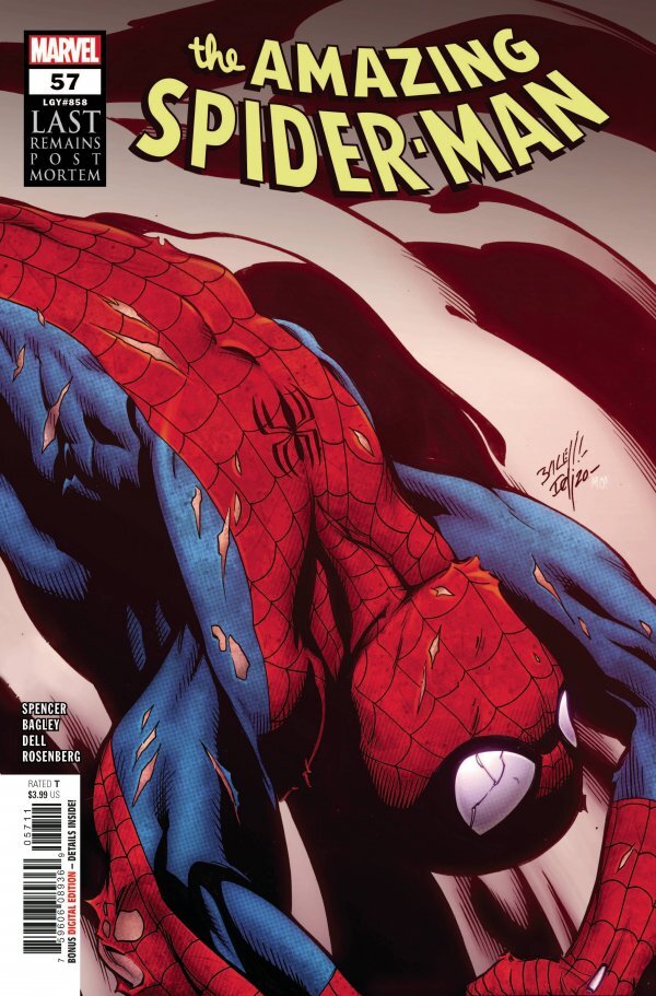 THE AMAZING SPIDER MAN #57  + DIGITAL BONUS EDITION