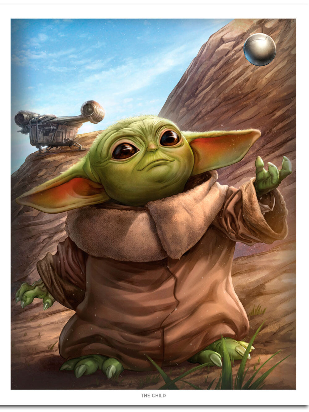 STAR WARS   THE CHILD / BABY YODA    |  16" X 20" ART PRINT POSTER