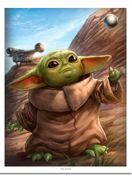 STAR WARS   THE CHILD / BABY YODA    |  16" X 20" ART PRINT POSTER