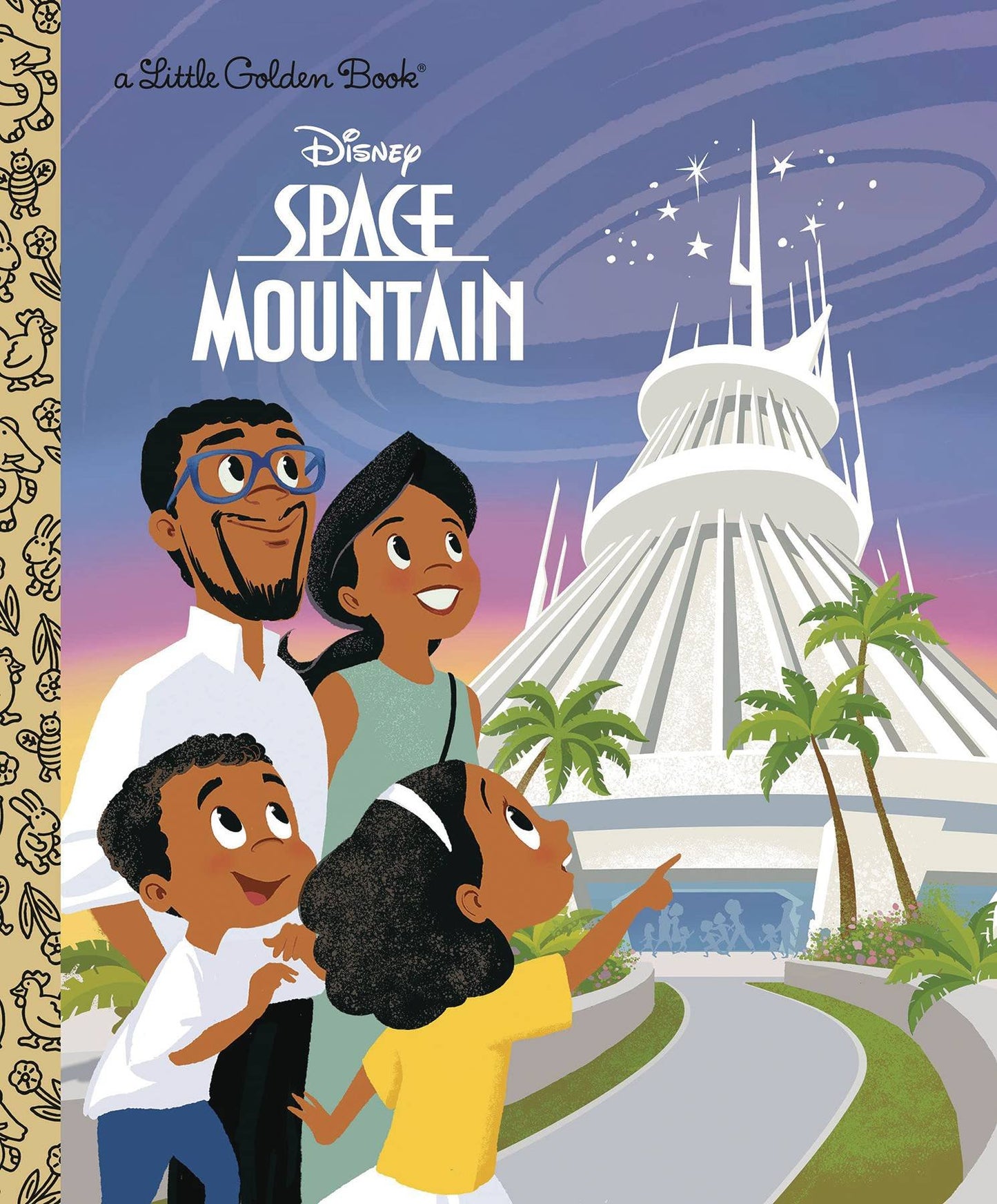 DISNEY SPACE MOUNTAIN LITTLE GOLDEN BOOK