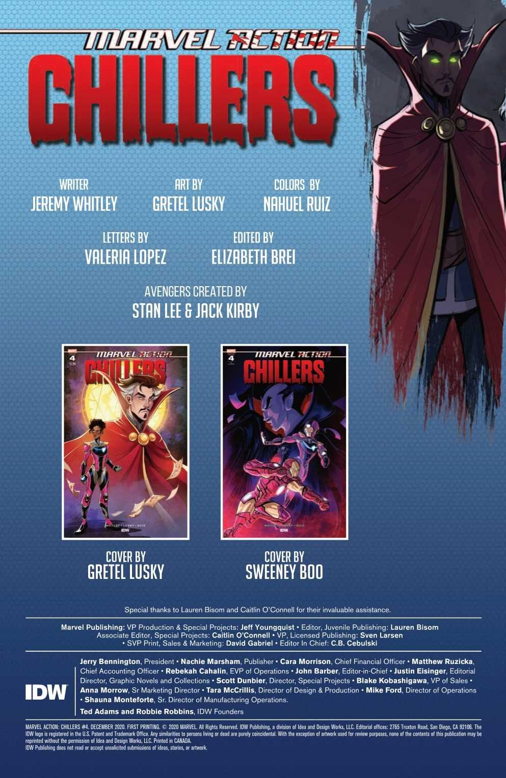 MARVEL ACTION CHILLERS #4  (OF 4)