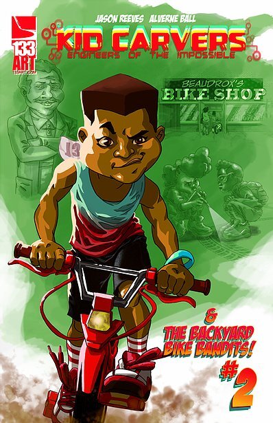 KID CARVERS AND THE BACKYARD BANDITS #2