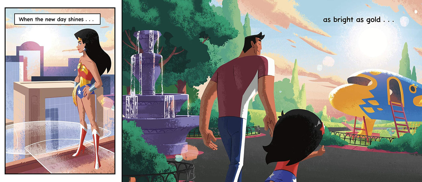 SAVE THE DAY WONDER WOMAN - A BOOK ABOUT FRIENDSHIP