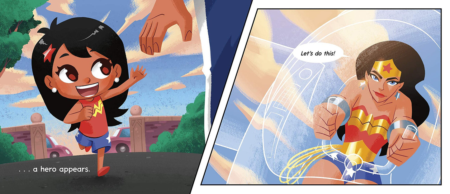 SAVE THE DAY WONDER WOMAN - A BOOK ABOUT FRIENDSHIP