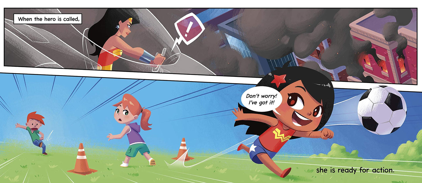 SAVE THE DAY WONDER WOMAN - A BOOK ABOUT FRIENDSHIP