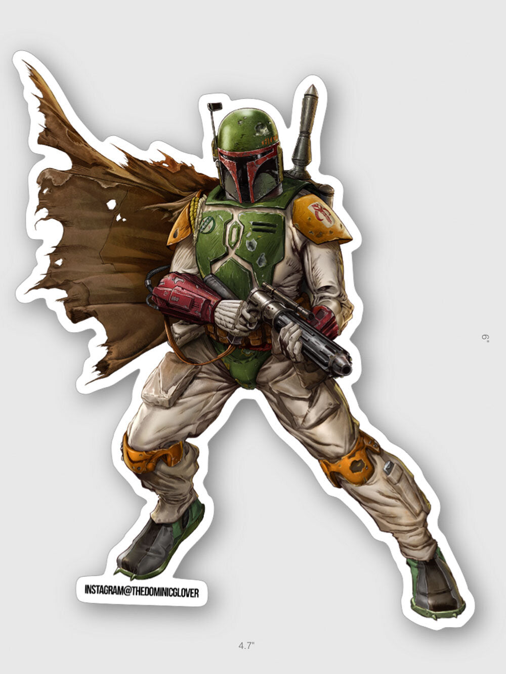 STKR  |  (Disney) full body BOBA-FETT