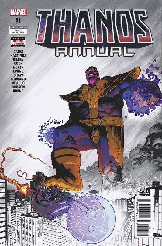 THANOS ANNUAL #1 2ND PTG VAR