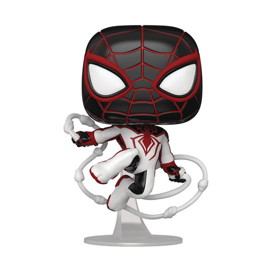 POP GAMES MILES MORALES GAME TRACK SUIT VINYL FIG (C: 1-1-2)