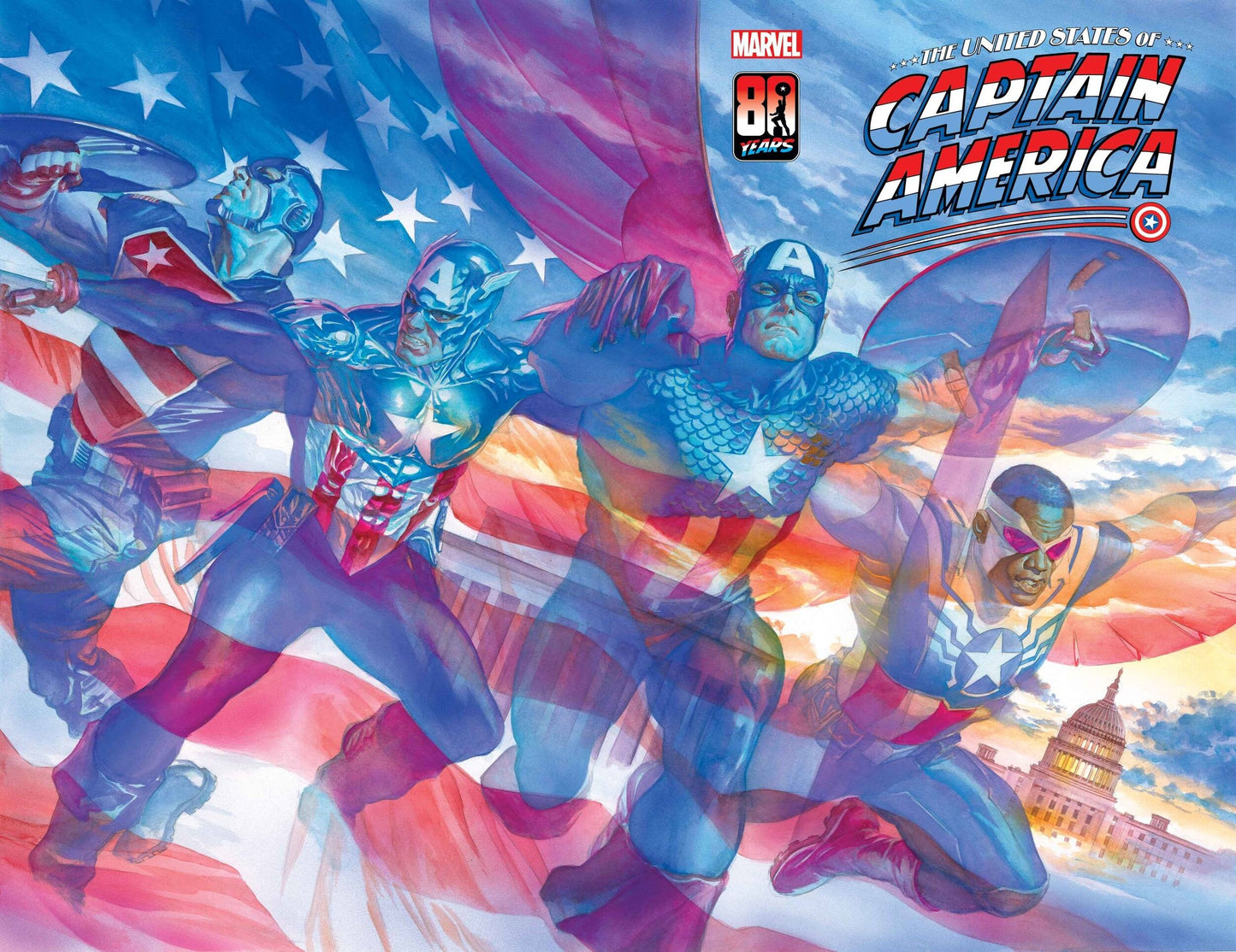 UNITED STATES CAPTAIN AMERICA #1 POSTER
