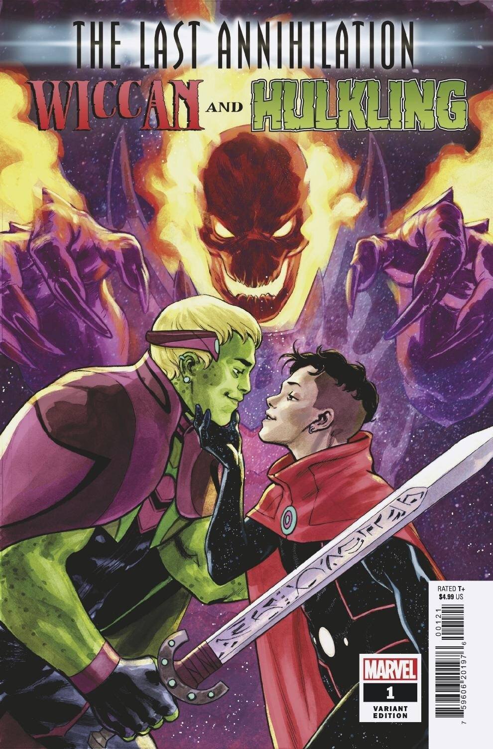 LAST ANNIHILATION WICCAN AND HULKLING #1 LOPEZ VAR