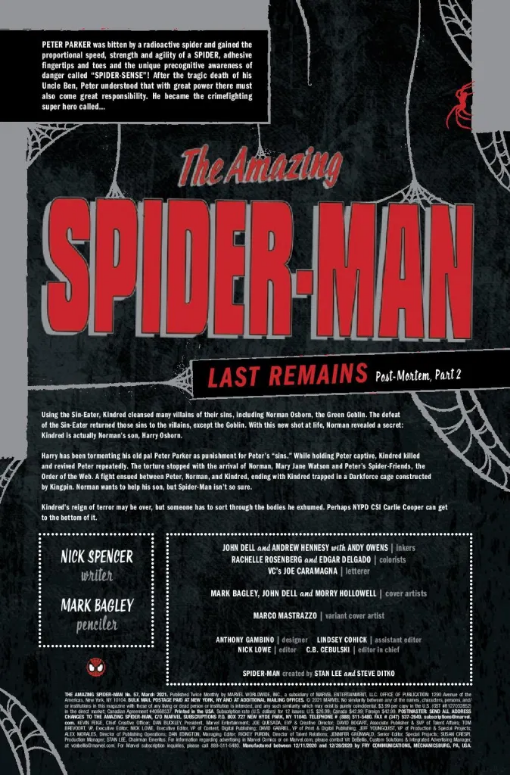 THE AMAZING SPIDER MAN #57  + DIGITAL BONUS EDITION