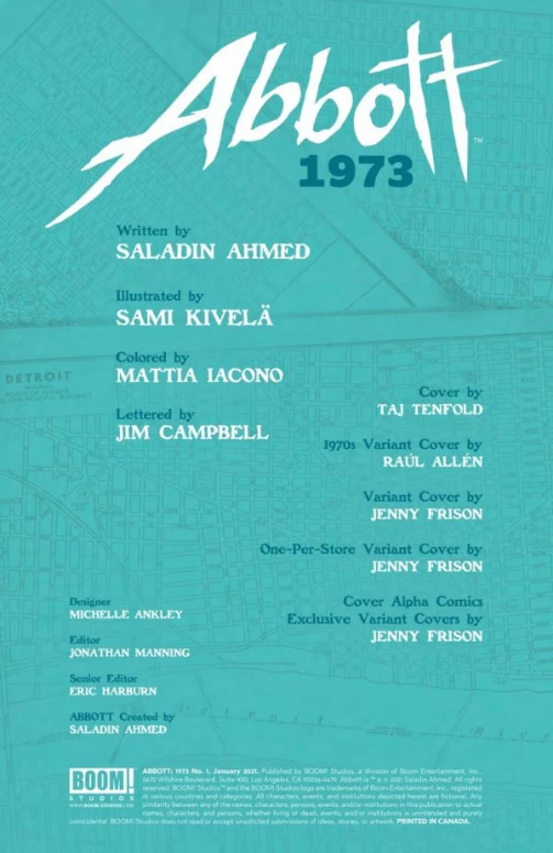 ABBOTT 1973  TRADE PAPERBACK