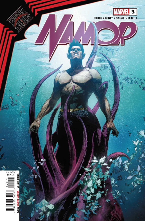 KING IN BLACK: NAMOR #3  + BONUS DIGITAL EDITION