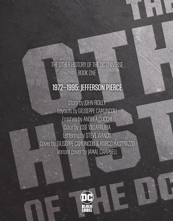 THE OTHER HISTORY OF THE DC UNIVERSE #2 (OF 5)