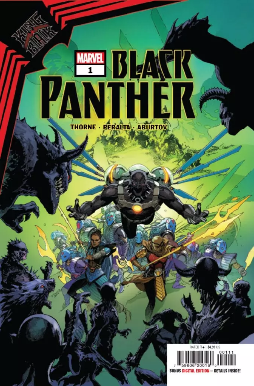 KING IN BLACK: BLACK PANTHER #1  (ONE SHOT) +  BONUS DIGITAL EDITION