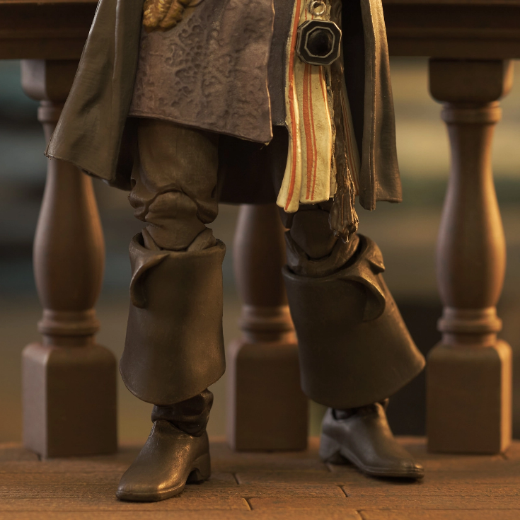 DISNEY PIRATES OF THE CARIBBEAN JACK SPARROW DELUXE ACTION FIGURE